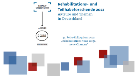 Titelblatt Verzeichnis der Reha- und Teilhabeforschenden 2022