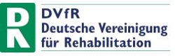 Logo der Deutschen Vereinigung für Rehabilitation DVfR