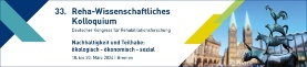 Header 33. Reha-Wissenschaftliches Kolloquium 2024 in Bremen